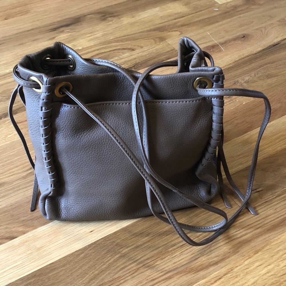 Bolero-Grey Stone Hobo Bag